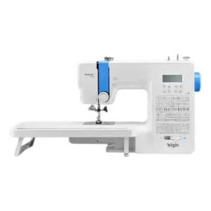 Máquina De Costura Elgin Premium Plus Jx11000 Mesa Extensora Branco 127/220v