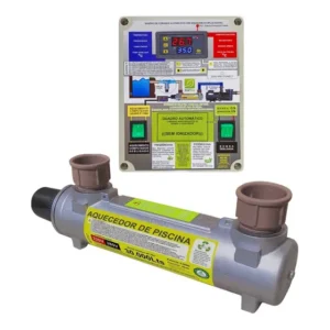 Aquecedor Automatico Simples De Piscinas 30 Mil Litros 220v 220v