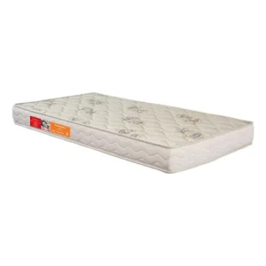 Colchão Solteiro de Espuma D33 Orthocrin Diamante Bege 88x188x14 Espuma Certificada Conforto Firme