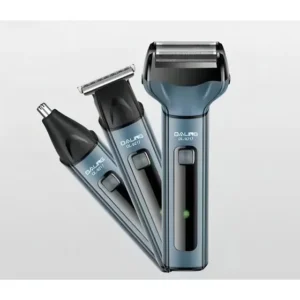 Maquina Cortar Cabelo Daling 3 em 1 Sem Fio DL-9217 Barbeador Aparador