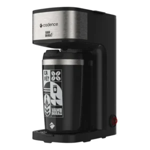 Cafeiteira Elétrica Cadence Vambora Com Copo Térmico Caf207 Preto 127v