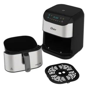Air Fryer Oster Ofrt930 Prateado 5l Digital Touch 220v Prateado 220v