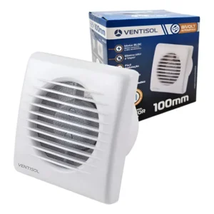 Exaustor De Banheiro Micro Ventilador Silencioso Ventisol 127/220v Branco