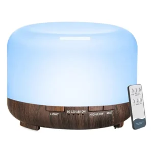 Umidificador E Aromatizador Ultrasônico 300ml Difusor Remoto