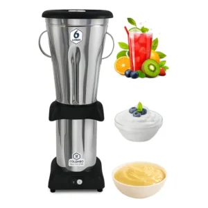 Liquidificador Baixa Rotação Industrial Inox 6l Jl Colombo Cor Aço Inoxidável