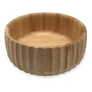 Tigela Bowl Saladeira De Bambu Grande - Oikos