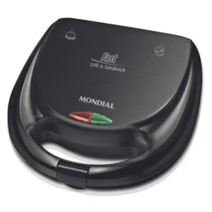 Sanduicheira Fast Grill e Sandwich, Mondial, 750W - S-12