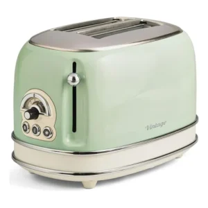 Torradeira Elétrica Ariete Vintage Verde 6 Níveis 750w