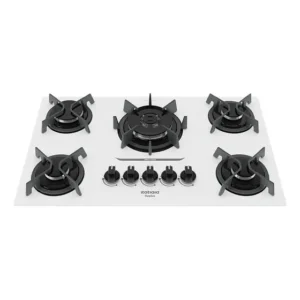 Cooktop 5 Bocas A Gás Itatiaia Itaplus Branco Bivolt