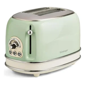Torradeira Elétrica Ariete Vintage Verde 6 Níveis 750w 127v 127v