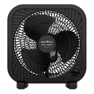 Ventilador Circulador Britânia 30w 3 Velocidades Bca25a Estrutura Preto Pás Preto Diâmetro 23 cm Frequência 60Hz Material das pás Plástico