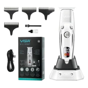 Máquina De Cortar Cabelo Profissional Sem Fio Vgr Oiv-277