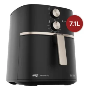Fritadeira Elétrica Air Fryer WAP Mega Family 7,1 Litros Antiaderente 1700W