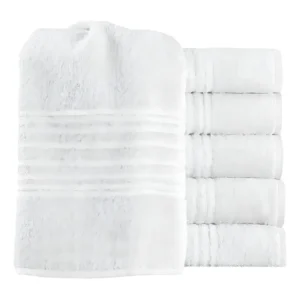 Kit 3 Toalhas De Banho Branco Teka Escala 280 G/m Algodão