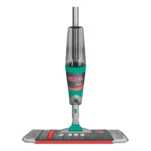 Noviça spray mop com cabo articulado e pano microfibra Bt1912 cor cinza e tiffany
