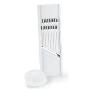 Cortador Ralador Dupla Face Julienne Keita Aço Inox Branco
