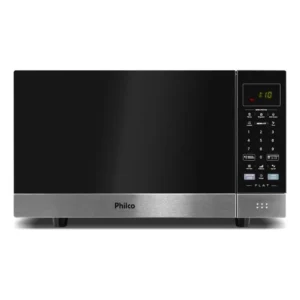 Micro-Ondas Philco 28L Preto Espelhado Flat PMO30F