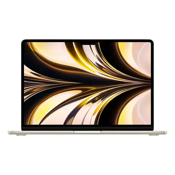 PRODUTO INDISPONÍVEL Apple MacBook Air M2 (2022) MLY03LL/A Starlight 13.6" 2560 px x 1664 px disco Híbrido 256 GB Apple M2 8GB de Ram