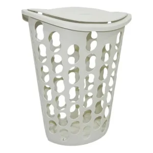 Cesto De Roupa Banheiro Lavanderia 40 Litros Multiuso Quarto