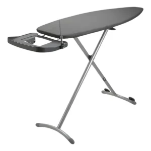 Tábua De Passar Roupa Grande Preta Dobrável Ergonômica Cor P Liso Preto