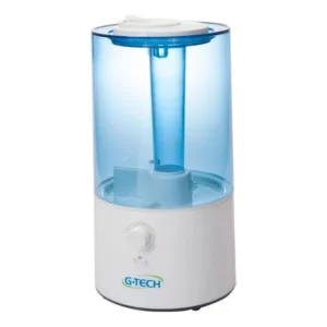 Umidificador De Ar Ultrasônico 3l Free Hm G-tech Cor Branco e Azul-claro