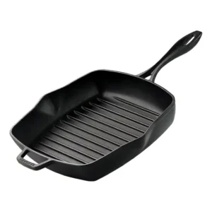 Frigideira Grill Cabo Ferro Grelhada 26x26 Fundição Santana