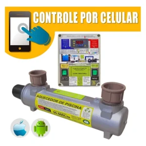 Aquecedor Com Timer Até 30.000lts Hidro 220v + App 220v/380v