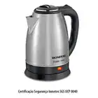 Chaleira Elétrica Pratic Inox - Mondial Inox/preto 127v - Imagem 9