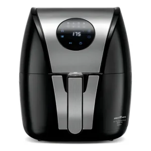 Fritadeira Air Fryer Britânia Bfr41pi Digital Inox 1500w Cor Preto