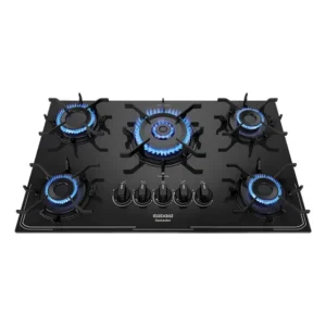 Cooktop 5 Bocas Itatiaia Itamaster Tripla Chama Preto Bivolt Preto 127/220v