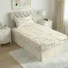 Jogo De Lençol Cama Solteiro Size 2 Peças Box Estampado Com Elástico Malha 100% Algodão Cozzilar Toque Macio Hotel Pousada Modelo 9 - Imagem 15