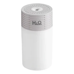 Umidificador Portátil USB B-Max 300ml Difusor Aromas Led Cinza