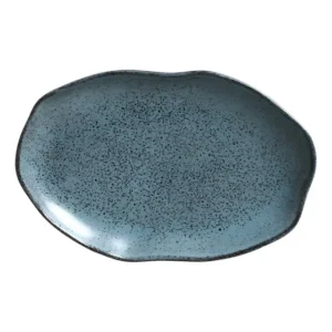 Conjunto com 4 Travessas Oval Rasa Média Bio Night Sky 30x20cm porto brasil
