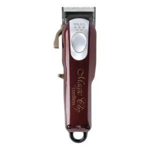 Máquina Cortar Cabelo Wahl Magic Clip Cordless Prateado/vermelho
