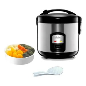 Panela Elétrica De Arroz A Vapor 400w 5 Xícaras Ou 1l Elgin