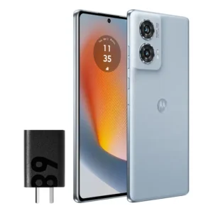 Smartphone Motorola Edge 50 Fusion 5G - 256GB 16GB (8GB RAM+8GB Ram Boost) 50MP Sony AI Camera IP68 NFC - Light Blue