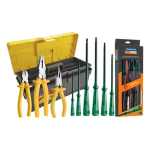 Kit De Ferramentas 1000v Tramontina Eletricista Pro 10 Peças Amarelo