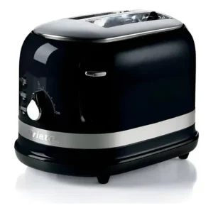 Torradeira Preta Elétrica Ariete 2 Fatias 6 Níveis 750w 127v Preto 127v