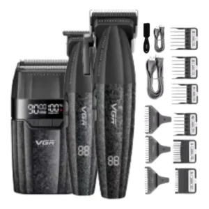 Combo Vgr Profe. Vgr V 640 S3 Corte+ Acabamento + Shaver