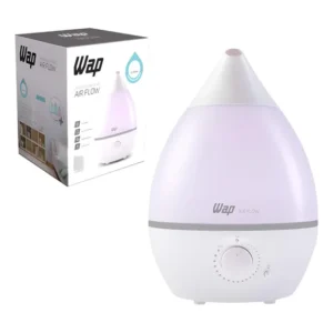 Umidificador Ar Luminária Difusor Aroma Bivoltsilencioso Wap Branco Com Cinza 127/220v