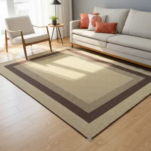 Tapete Sisal Sala De Estar 1,00x1,50 Decorativo Liso