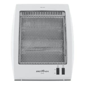 Aquecedor De Ambiente Britânia Halógeno Ab800b Branco 220v Branco 220v