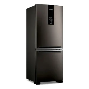 Geladeira Brastemp Ff Inverse 447l Black Inox - Bre57fe