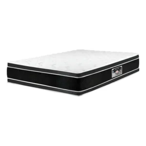 Colchão Queen 158cm Espuma Air D33 Double Face Castor Cor Preto