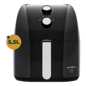 Air Fryer Britânia 5,5L 1500W Antiaderente Redstone BFR50 220V