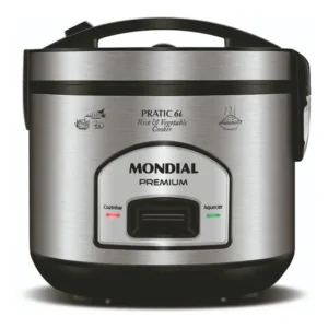 Panela Elétrica De Arroz Pratic Rice Pe-43-6X Inox Mondial