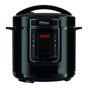 Panela Elétrica A Pressão Philco Ppp01 - 6 Litros Preto 220v Preto 220v 0 Hz