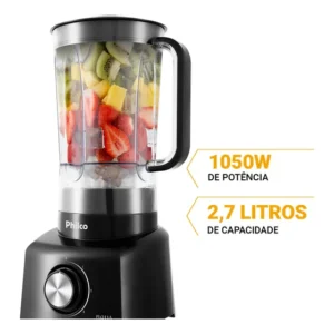 Liquidificador philco Plq11a 2,7l 1050w Preto 127v