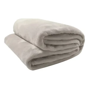 Cobertor Casal Camesa Neo Soft Velour 300g Liso 1,80x2,20m Cor Bege Velour 300g