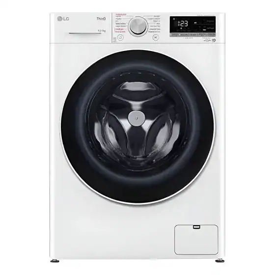 Lava E Seca Lg Vc4 Inteligência Artificial 12kg 127v Branca